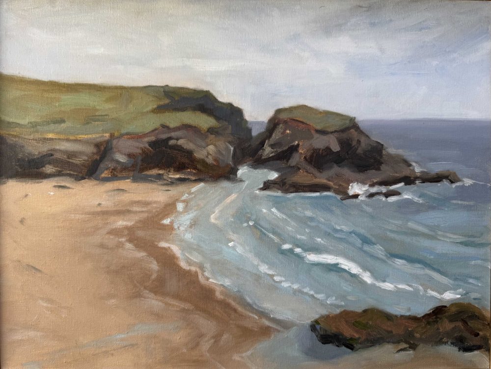 Treyarnon Bay - Plein air