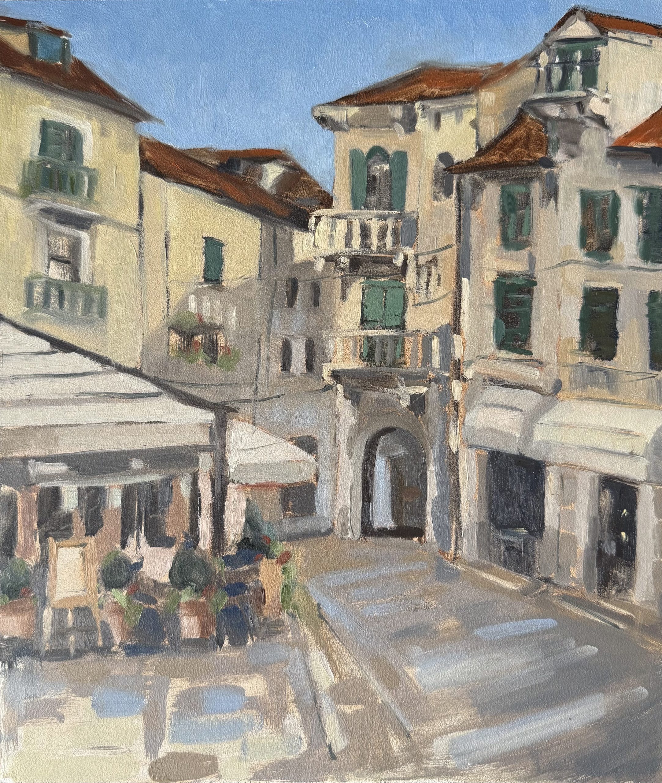 Morning Light at Fruit Square